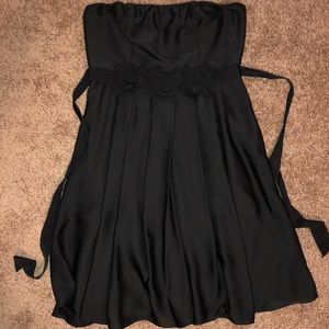 Strapless Little Black Dress by The Limited